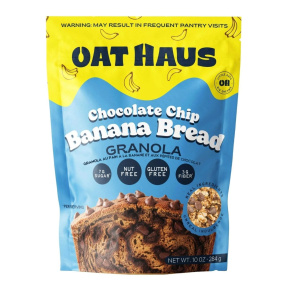 Oat Haus Gluten-Free Granola Chocolate Chip Banana Bread Front