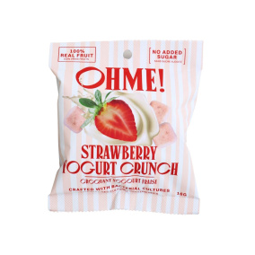 OHME! Freeze-Dried Strawberry Yogurt Crunch Front