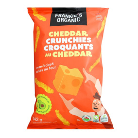 Frankie’s Organic Cheddar Crunchies, 142 g
