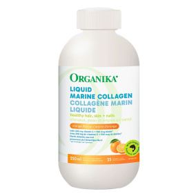 Front of Organika Liquid Marine Collagen - Marine Collagen Peptides - Liquid Marine Collagen - Organika Liquid Collagen
