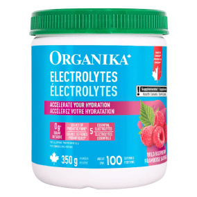 Organika Sugar-Free Electrolyte Mix Wild Raspberry, 350g