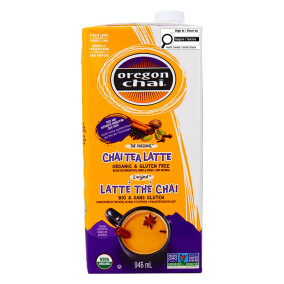 Front of Oregon Chai Organic Chai Tea Latte Concentrate - Easy Chai Latte - Chai Latte Mix - Chai Tea Concentrate