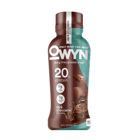 OWYN Plant-Based Protein Shake RTD Dark Chocolate Canada Front
