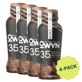 OWYN Plant-Based Pro Elite Protein Shake RTD Chocolate 5-Pack, 355mL