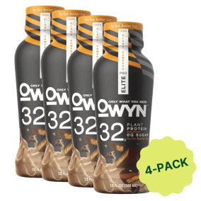 OWYN Plant-Based Pro Elite Protein Shake RTD No Nut Peanut Butter Front