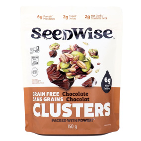 Front of Ozery Family Bakery Super Seed Crunch Keto Snack Chocolate, 150g