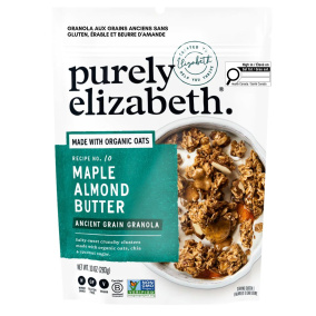 Purely Elizabeth Gluten-Free Ancient Grain Granola Maple & Almond Butter, 283g