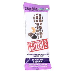 Front of Perfect Bar Protein Bar Chocolate Brownie