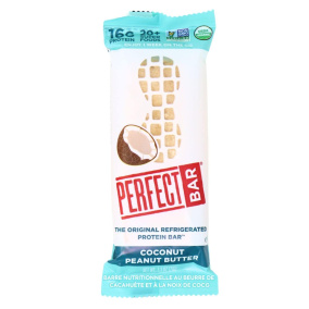 Front of Perfect Bar Protein Bar Coconut Peanut Butter