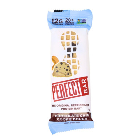 Front of Perfect Bar Protein Bar Chocolate Chip Cookie Dough Protein Bar