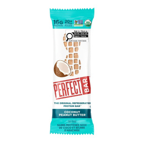 Front of Perfect Bar Protein Bar Coconut Peanut Butter
