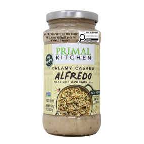 Primal Kitchen Creamy Cashew Alfredo made with Avocado Oil Canada Front