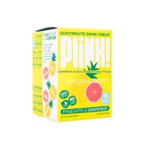 Front of Plink Electrolyte Drink Tablets - Electrolyte Tablets - Pineapple Grapefruit Electrolytes