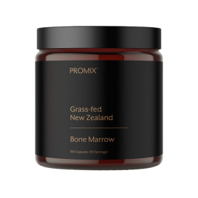 PROMIX Grass-Fed New Zealand Bone Marrow, 180 Capsules Front