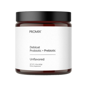 PROMIX Debloat Prebiotic + Probiotic Unflavoured, 63 g Front