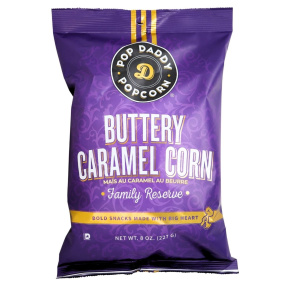 Pop Daddy Popcorn Buttery Caramel Corn, 227 g