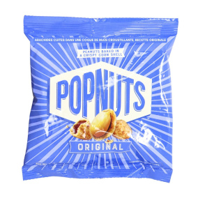 Popnuts Peanuts Baked In A Crispy Corn Shell Original Front