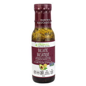 Front of Primal Kitchen Balsamic Vinaigrette & Marinade, 236ml