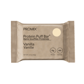 PROMIX Protein Puff Bar Vanilla Canada Front