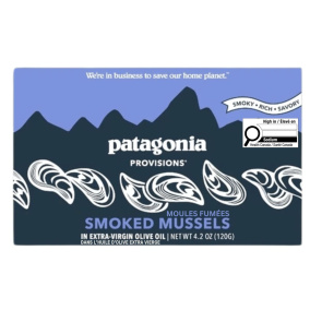 Patagonia Provisions Smoked Mussels in Extra-Virgin Olive Oil front
