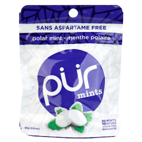 Pur Sugar-Free Mints Polar Mint, 22g