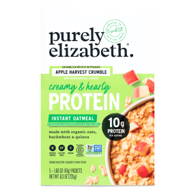 Purely Elizabeth High-Protein Instant Oatmeal Apple Harvest Crumble, 5 Pack