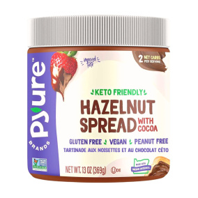Pyure Keto Hazelnut Spread with Cocoa, 369g