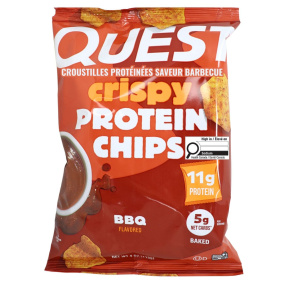 Quest Crispy Protein Chips BBQ Front