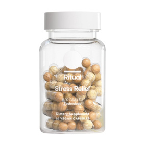 Ritual Stress Relief Dietary Supplement, 30 Vegan Capsules Front