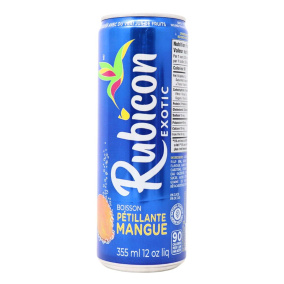 Front of Rubicon Drinks -  Rubicon Exotic - Rubicon Juice - Rubicon Mango Juice - Sparkling Mango Juice