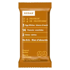 Front fo RX Bar peanut butter