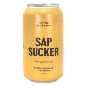 Sapsucker Organic Sparkling Tree Water The Orange One, 355ml