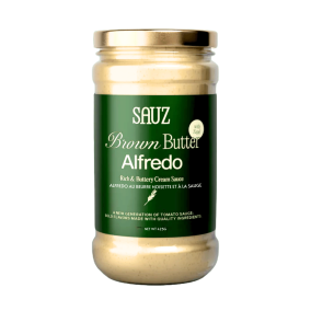 Sauz Rich & Buttery Cream Sauce Brown Butter Alfredo With Sage, 425g