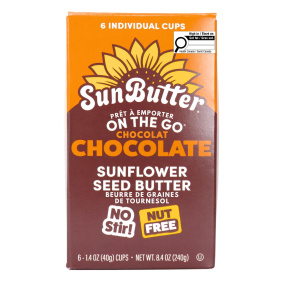 SunButter On The Go Nut-Free Sunflower Seed Butter Chocolate Front