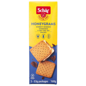 Front of Schär Gluten Free Honeygrams
