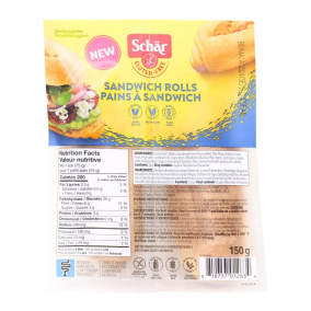 Schar Gluten-Free Sandwich Bread Gluten-Free Rolls