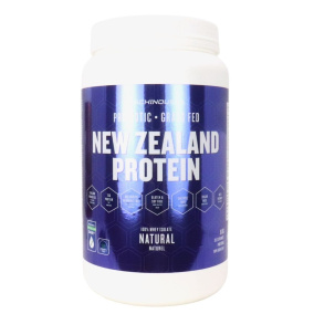 Schinoussa Probiotic Grass-Fed New Zealand Whey Isolate Natural, 2lbs