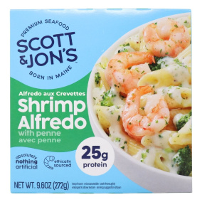 Scott & Jon’s Shrimp Alfredo Pasta Bowl With Penne Canada Front