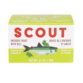 Scout Canning Ontario Trout with Dill, 90g