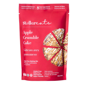 Stellar Eats Grain-Free Apple Crumble Cake Baking Mix Front