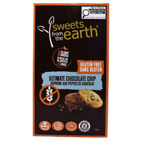 From the Sweets From The Earth Vegan Ultimate Chocolate Chip Cookies, 300g