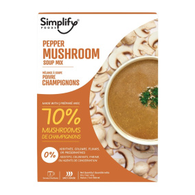 Simplify Foods Instant Soup Mix Pepper Mushroom Canada Front