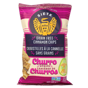 Siete Grain-Free Cinnamon Chips Churro Strips, 142g