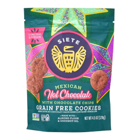 Siete Grain Free Cookies Mexican Hot Chocolate, 128 g
