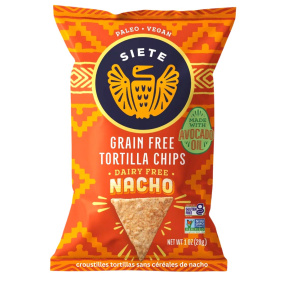 Siete Nacho Grain Free Tortilla Chips, 113g