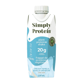 Simply Protein Ready-To-Drink Plant Based Protein Shake Creamy Vanilla, 330 mL