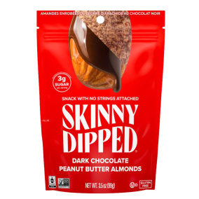 Skinny Dipped Almonds Dark Chocolate Peanut Butter, 99g