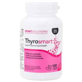 Front of Smart Solutions Thyrosmart, 120 Capsules