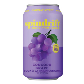 Spindrift Soda Concord Grape Front