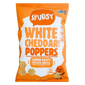 Spudsy Grain Free Sweet Potato Poppers White Cheddar, 113g